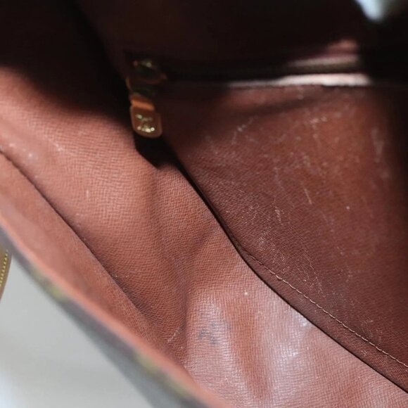 LOUIS VUITTON Monogram Saint Cloud GM Shoulder Bag M51242 LV Auth 126669 - Picture 14 of 16